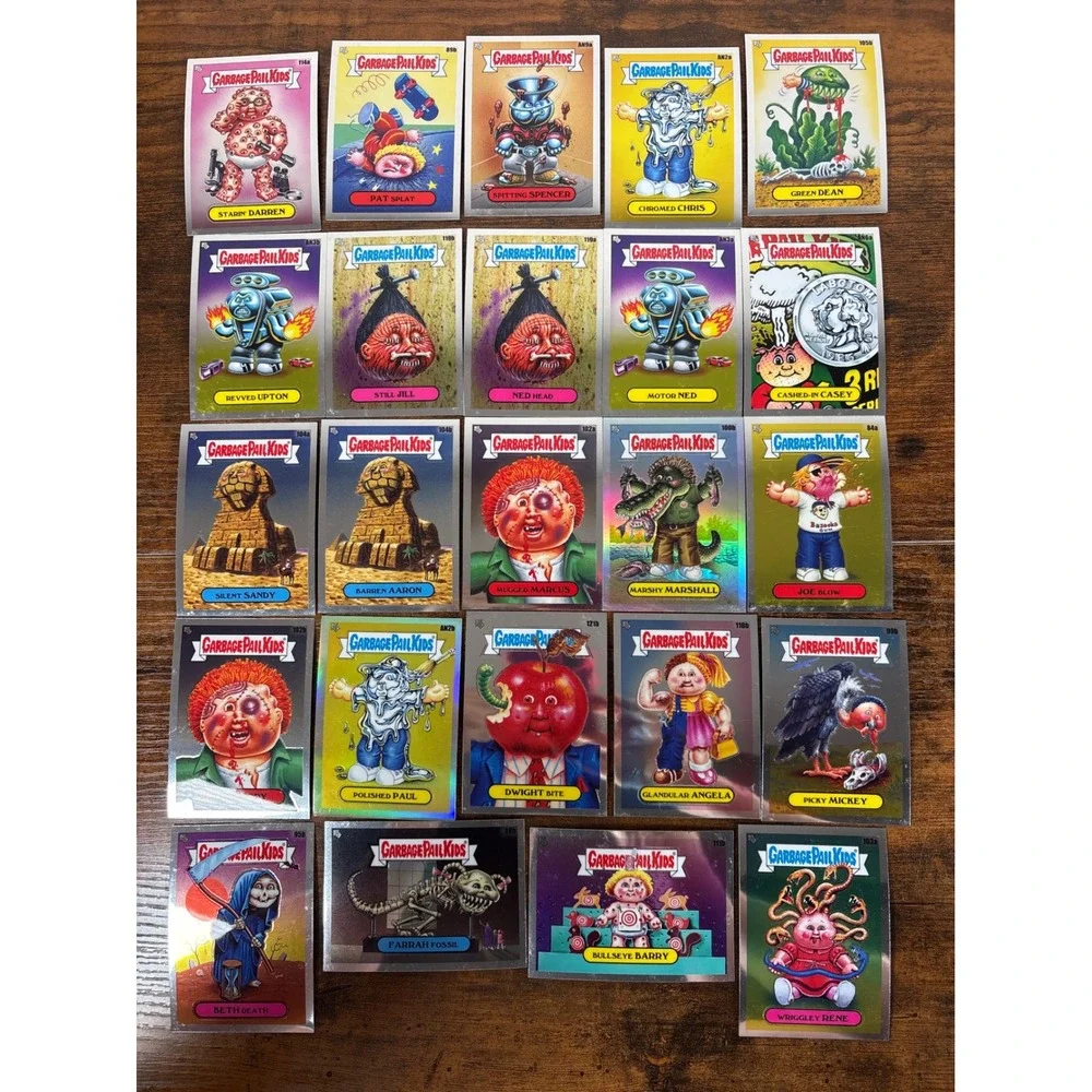 Garbage Pail Kids 2020 Chrome Series 3 Lot 24 Cards Refractors Topps GPK‎